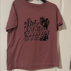 Catnip Madness Cat Tshirt